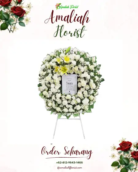 Krans Bunga Duka Tpu Karet Bivak