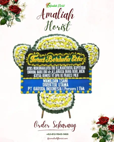 Papan Bunga Duka Tpu Karet Bivak